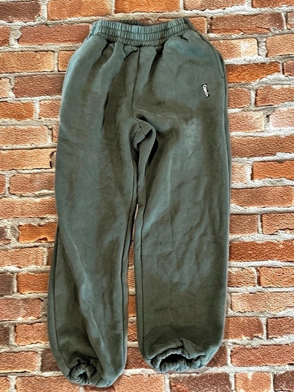 Comfort Jogger Pants in Green Size Medium Like New